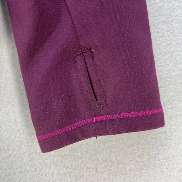 Columbia Women's Omni-Wick Half Zip Pullover Size Large Burgundy - Picture 2 of 13